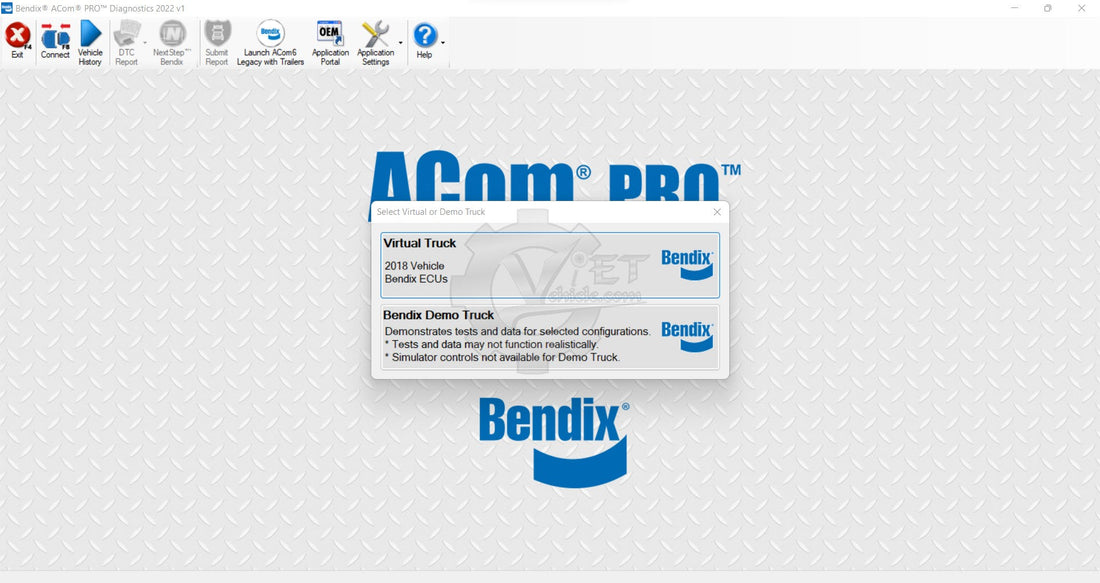 Bendix ACOM Pro 2024 ABS Diagnostic Software - Complete & Latest Version 2024 - Full Online installation !!