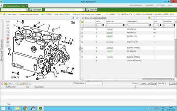 John Deere Parts Advisor 2020 EPC -John Deere & Hitachi Models (CF & AG & CCE ) Parts Manuals Software 2020